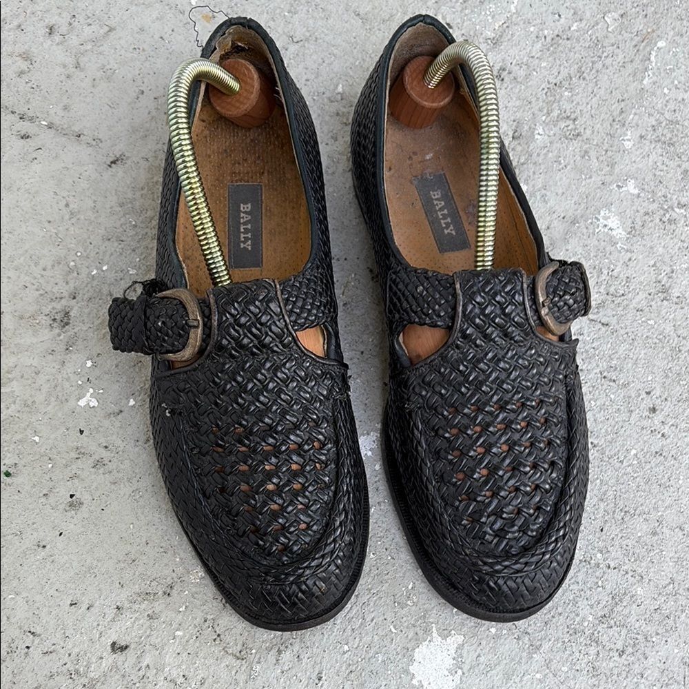Bally Men's Sevile Woven Loafers